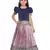 Lavender Silk South Indian Traditional Lehenga Choli For Girls
