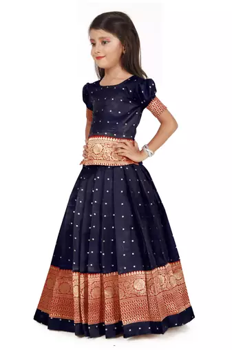 Kids Lehenga Choli Dress For Girls