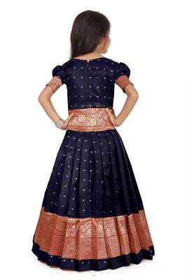 Kids Lehenga Choli Dress For Girls 4