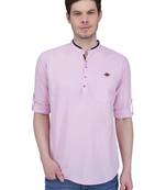 men's linen cotton casual short kurta