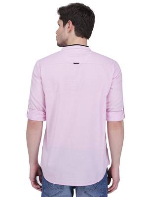 men's linen cotton casual short kurta 2