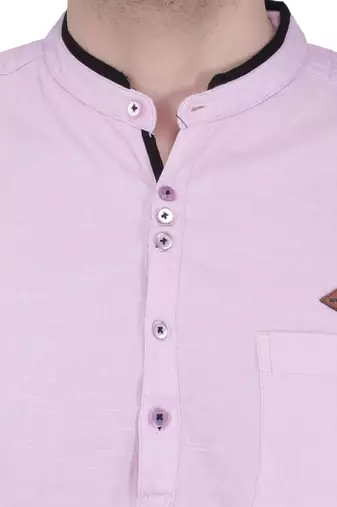 men's linen cotton casual short kurta