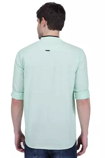 men's linen cotton casual short kurta