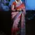 Digital Print Zari Cotton Lilen  Saree With Multicolored Cotton Tussle At Pallu