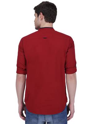 men's linen cotton casual short kurta 2