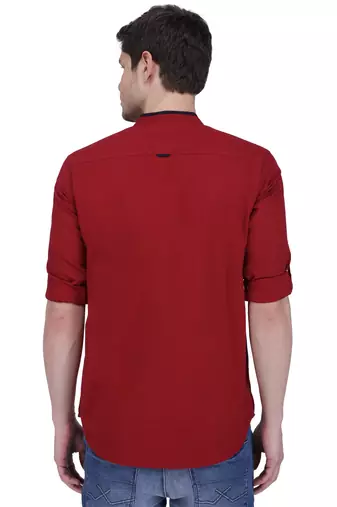men's linen cotton casual short kurta