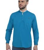 men's linen cotton casual short kurta