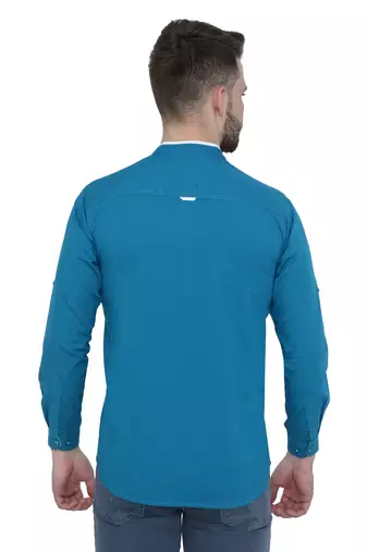 men's linen cotton casual short kurta