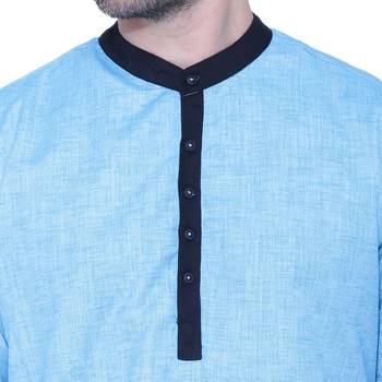 men's linen cotton long kurta 5