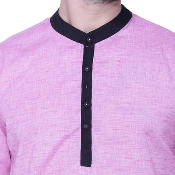 men's linen cotton long kurta 5