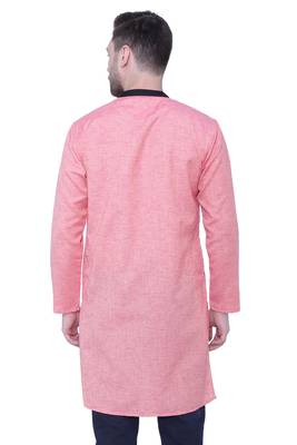 men's linen cotton long kurta 2