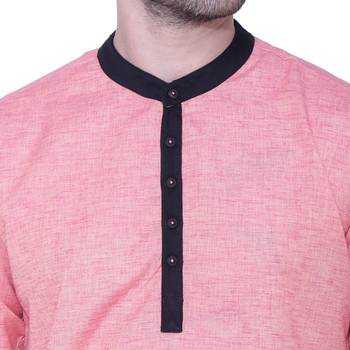 men's linen cotton long kurta 5
