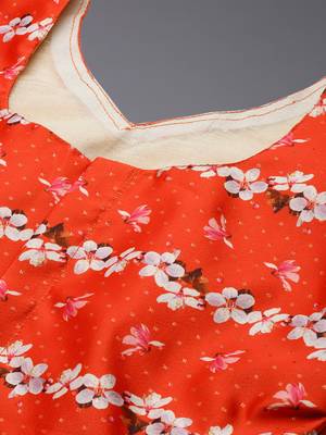 Ethnic Motifs Digital Print Shiney Satin Croptop Lehenga Choli With Unstitched Blouse For Women and Girls 5