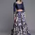 Ethnic Motifs Digital Print Shiney Satin Croptop Lehenga Choli With Unstitched Blouse For Women and Girls