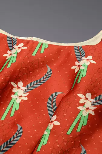 Ethnic Motifs Digital Print Shiney Satin Croptop Lehenga Choli With Unstitched Blouse For Women and Girls