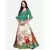 Ethnic Motifs Digital Print Shiney Satin Croptop Lehenga Choli With Unstitched Blouse For Women and Girls