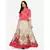 Ethnic Motifs Digital Print Shiney Satin Croptop Lehenga Choli With Unstitched Blouse For Women and Girls