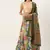 Multicolor Digital Floral Print Satin Silk Fabric Semistitched Lehenga Choli With Dupatta