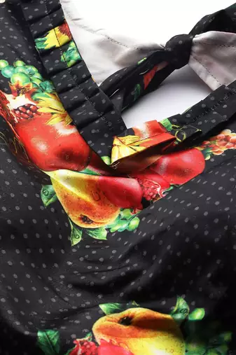Black Digital Floral Print Satin Silk Fabric Semistitched Lehenga Choli With Jequared Unstitched Blouse with Dupatta