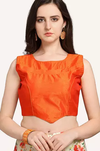 off white digital floral print satin silk lehenga choli with dupatta