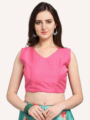 Pink Digital Floral Print Satin Silk Fabric Semistitched Lehenga Choli With Jequared Unstitched Blouse with Dupatta 4