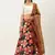 White Digital Floral Print Satin Silk Fabric Semistitched Lehenga Choli With Jequared Unstitched Blouse with Dupatta