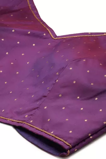 Violet Digital Floral Print Satin Silk Fabric Semistitched Lehenga Choli With Jequared Unstitched Blouse with Dupatta