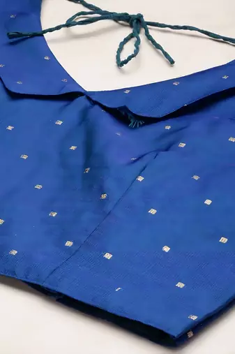 Blue Digital Floral Print Satin Silk Fabric Semistitched Lehenga Choli With Jequared Unstitched Blouse with Dupatta