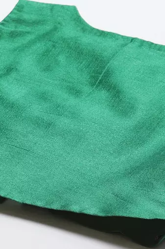 Green Digital Floral Print Satin Silk Fabric Semistitched Lehenga Choli With Jequared Unstitched Blouse with Dupatta