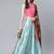 Pink Digital Floral Print Satin Silk Fabric Semistitched Lehenga Choli With Jequared Unstitched Blouse with Dupatta