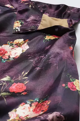 Pink Digital Floral Print Satin Silk Fabric Semistitched Lehenga Choli With Jequared Unstitched Blouse with Dupatta