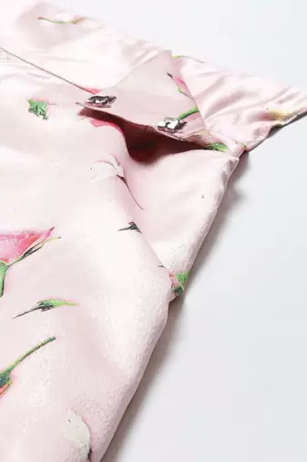 Pink Digital Floral Print Satin Silk Fabric Semistitched Lehenga Choli With Jequared Unstitched Blouse with Dupatta