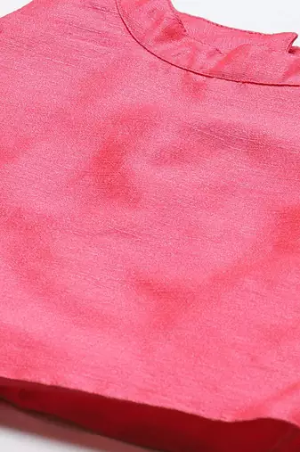 Pink Digital Floral Print Satin Silk Fabric Semistitched Lehenga Choli With Jequared Unstitched Blouse with Dupatta