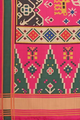 Pink Digital Floral Print Satin Silk Fabric Semistitched Lehenga Choli With Jequared Unstitched Blouse with Dupatta