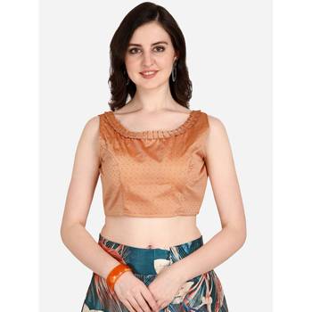 Peach Digital Floral Print Satin Silk Fabric Semistitched Lehenga Choli With Jequared Unstitched Blouse with Dupatta 4