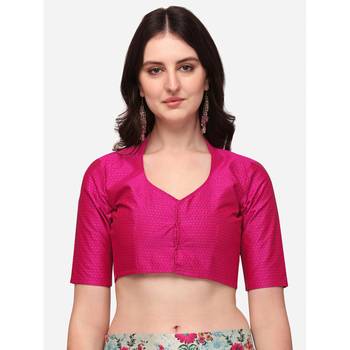 Pink Digital Floral Print Satin Silk Fabric Semistitched Lehenga Choli With Jequared Unstitched Blouse with Dupatta 4