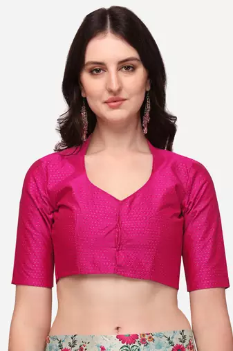 Pink Digital Floral Print Satin Silk Fabric Semistitched Lehenga Choli With Jequared Unstitched Blouse with Dupatta