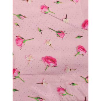 Pink Digital Floral Print Satin Silk Fabric Semistitched Lehenga Choli With Jequared Unstitched Blouse with Dupatta 5