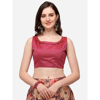 Pink Digital Floral Print Satin Silk Fabric Semistitched Lehenga Choli With Jequared Unstitched Blouse with Dupatta 4