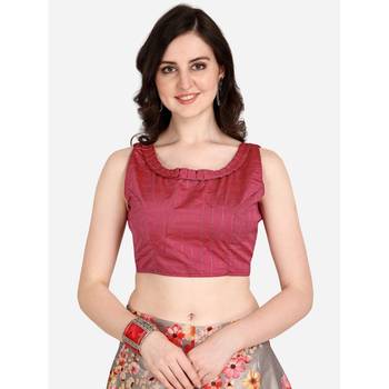 Pink Digital Floral Print Satin Silk Fabric Semistitched Lehenga Choli With Jequared Unstitched Blouse with Dupatta 3
