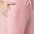 Women pink printed polyester stiched straight kurta palazzo suit set