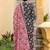Women green printed rayon stiched straight kurta trousers suit set