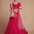 Red Sequins Embroidered Heavy Georgette indian Designer latest design wedding lehenga choli dress