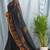 Black and copper  jamdani jerry print cotton silk saree  for womens and girls