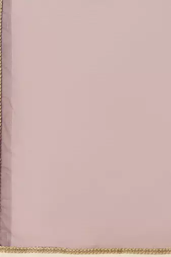 women purple silk blend ethnic motifs embroidered straight kurta trouser with dupatta
