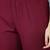 Women purple printed pure cotton  stiched anarkali kurta trousers suit set