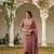 Rose Pink Printed Kurta Set with Embroidery and Dupatta