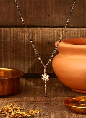 Floral Shaped Mangalsutra 1