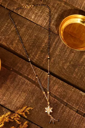 Floral Shaped Mangalsutra