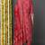 Women red printed silk blend stiched straight kurta palazzo suit set